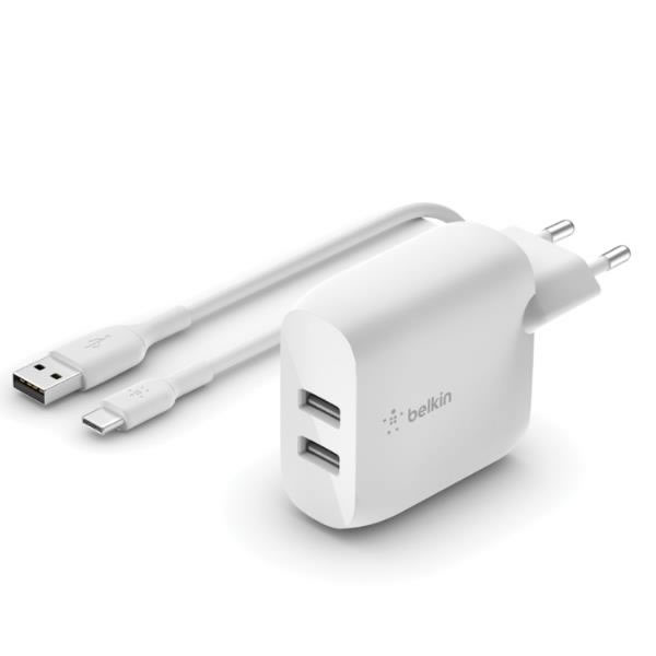 Belkin Cargador Pared Usb A Boost Charge 24 W
